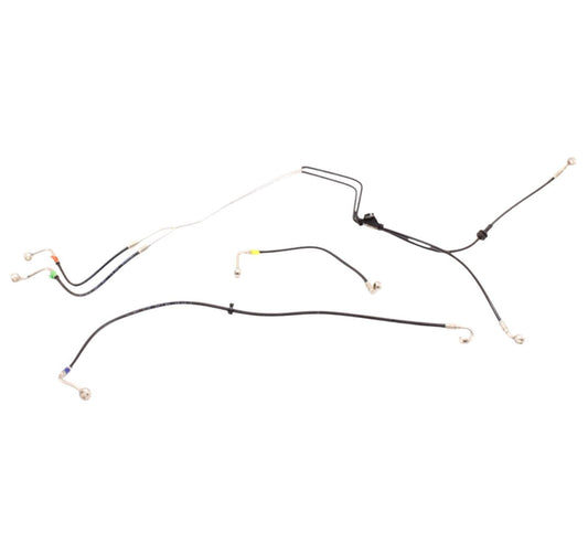 2021 - 2024 APRILIA RSV4 ABS HOSE SET FRONT REAR BACK LINES HOSES SILVER STOCK