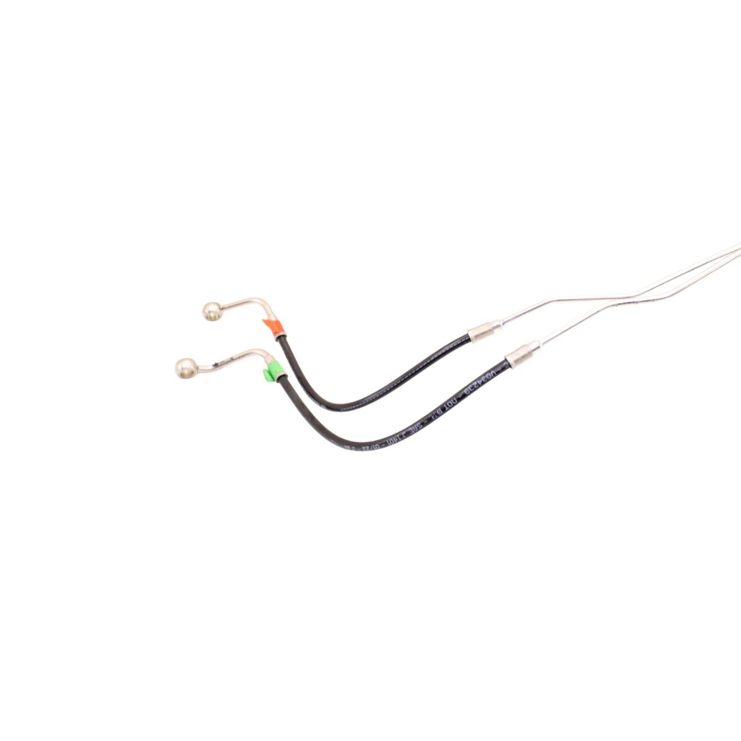 2021 - 2024 APRILIA RSV4 ABS HOSE SET FRONT REAR BACK LINES HOSES SILVER STOCK