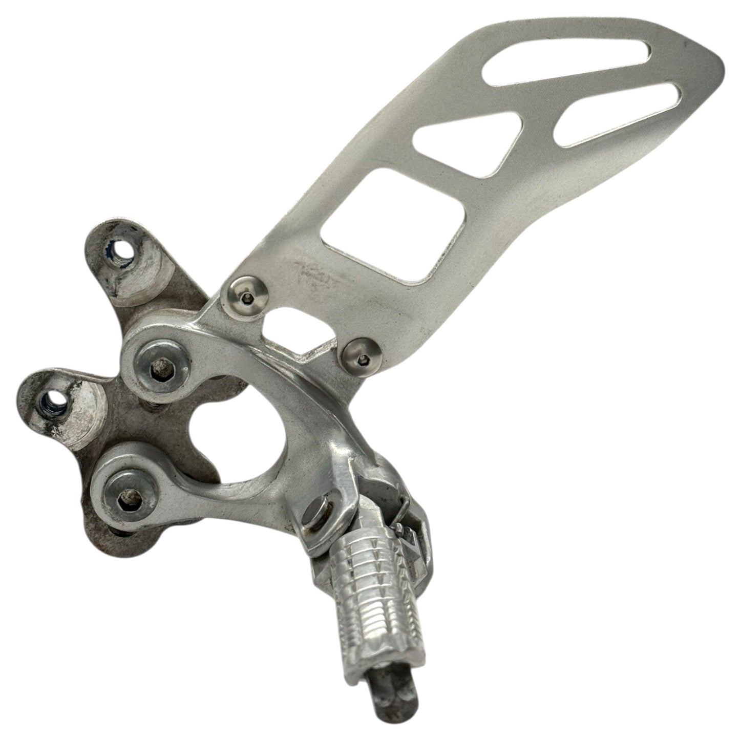 2011 - 2024 SUZUKI GSXR600 GSXR750 LEFT REARSET DRIVER FOOT PEG REST STOP SILVER