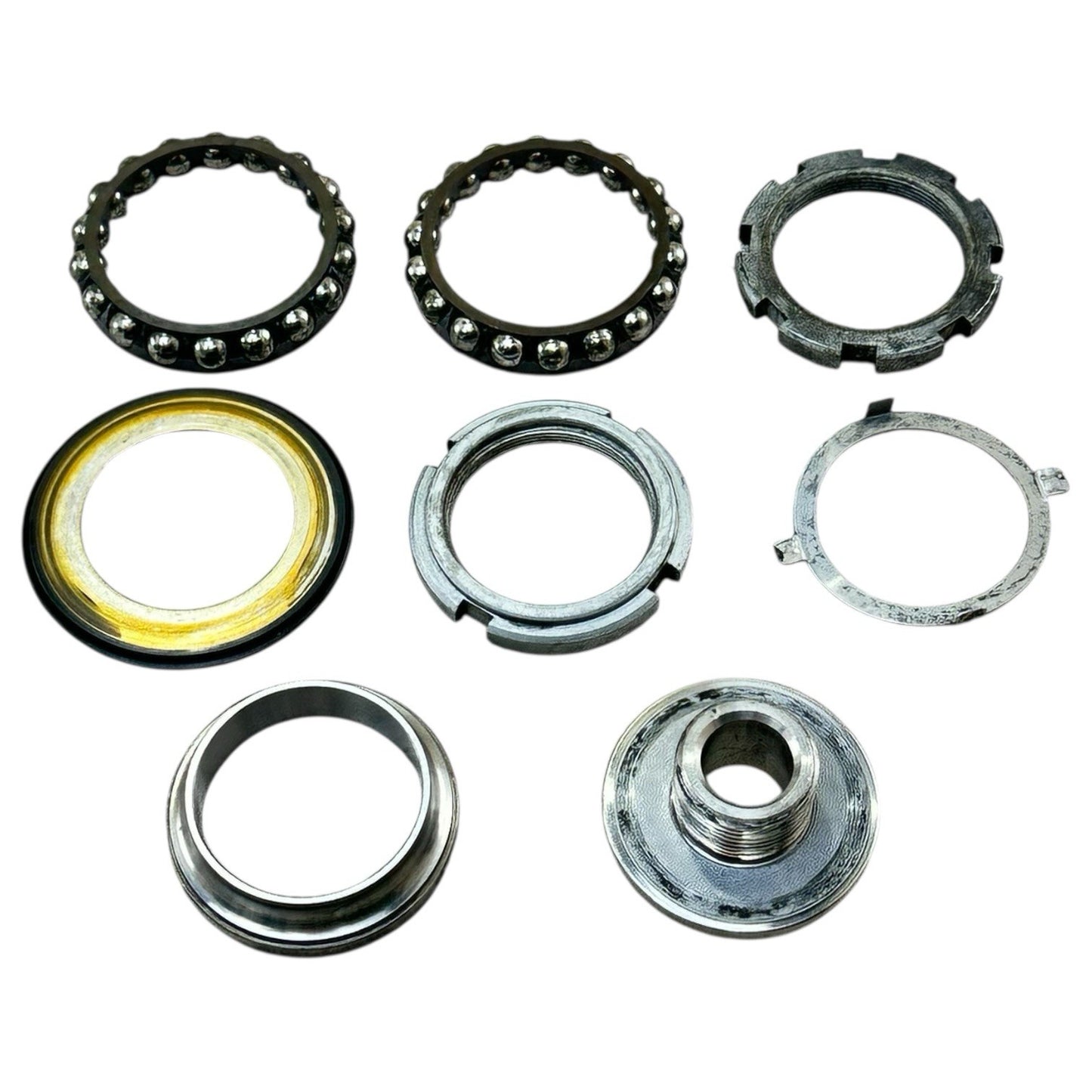 2015 2016 APRILIA RSV4 RF TRIPLE TREE BEARINGS STEM WASHERS RINGS SET STOCK OEM