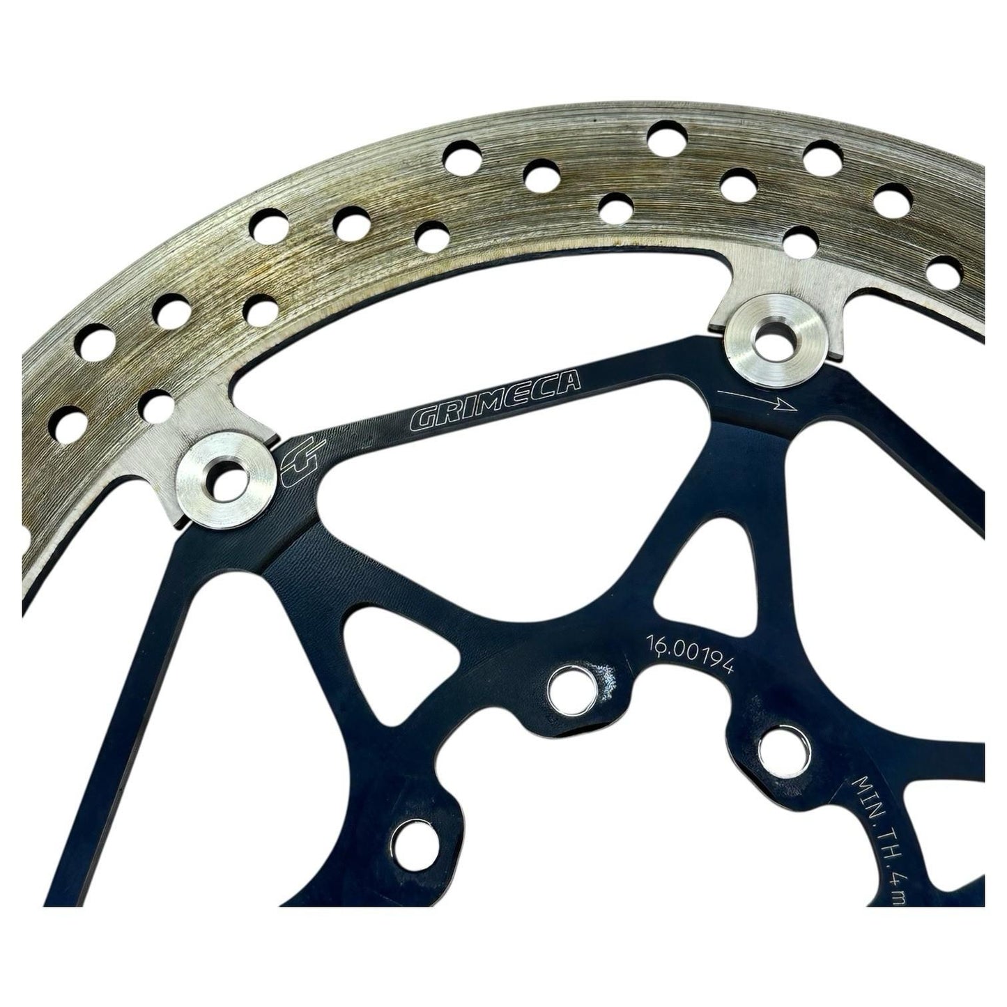 2015 2016 APRILIA RSV4 RF FRONT ROTORS BRAKE DISC SET PAIR STOCK OEM GRIMECA