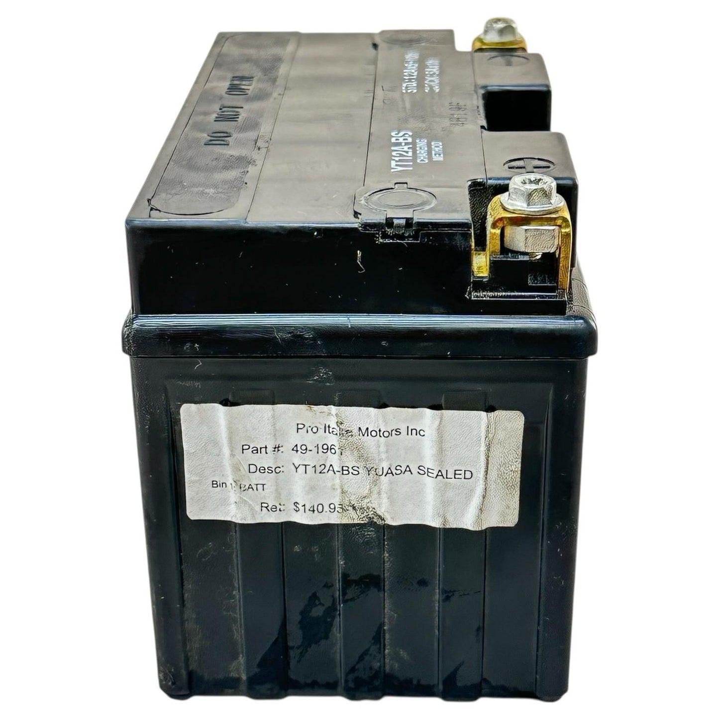 2015 2016 APRILIA RSV4 RF BATTERY YUASA YT12A-BS 12V 10Ah/175A
