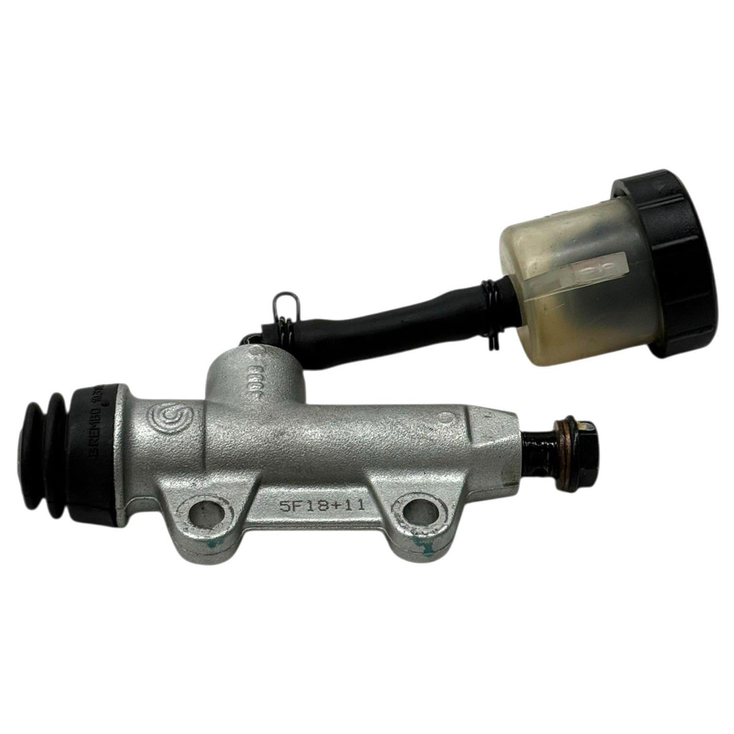 2015 - 2018 DUCATI SCRAMBLER REAR BRAKE MASTER CYLINDER BACK BREMBO RESERVOIR