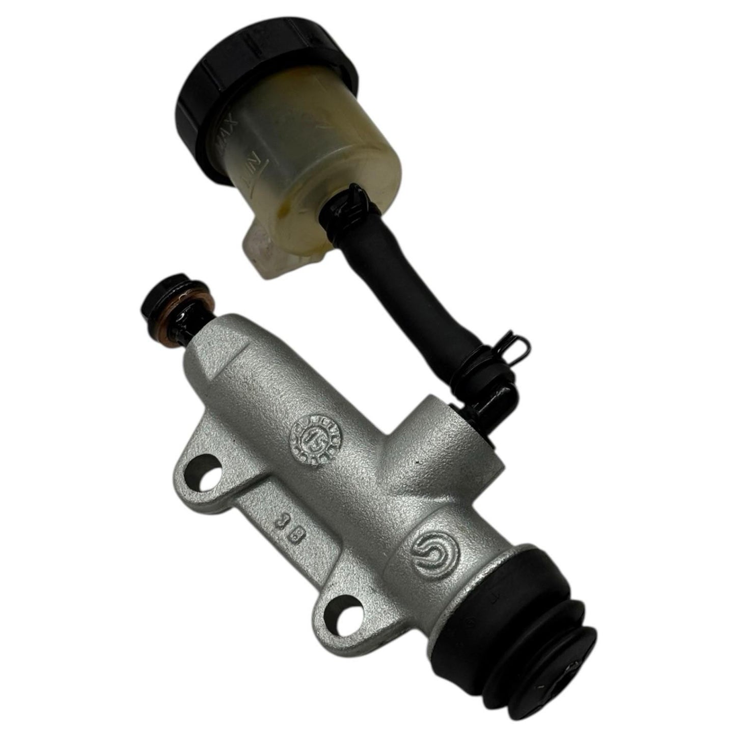 2015 - 2018 DUCATI SCRAMBLER REAR BRAKE MASTER CYLINDER BACK BREMBO RESERVOIR