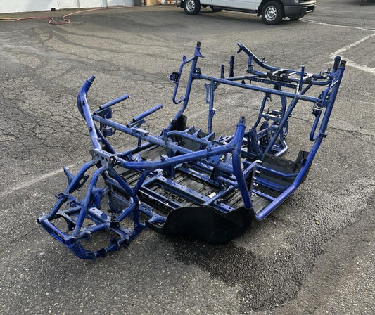 2016 - 2021 YAMAHA YXZ1000R FRAME CHASSIS BLUE STOCK *SMALL BEND*