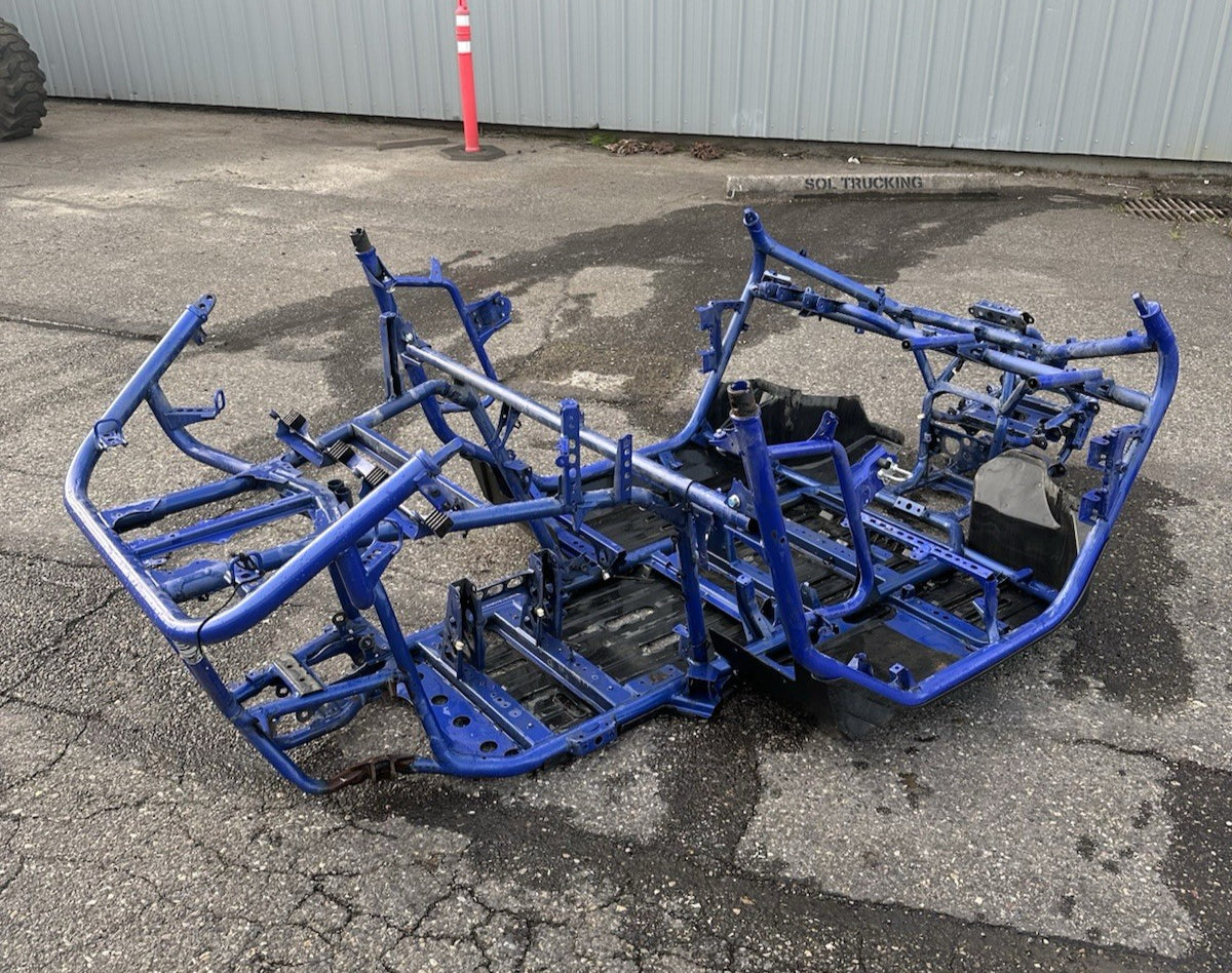 2016 - 2021 YAMAHA YXZ1000R FRAME CHASSIS BLUE STOCK *SMALL BEND*