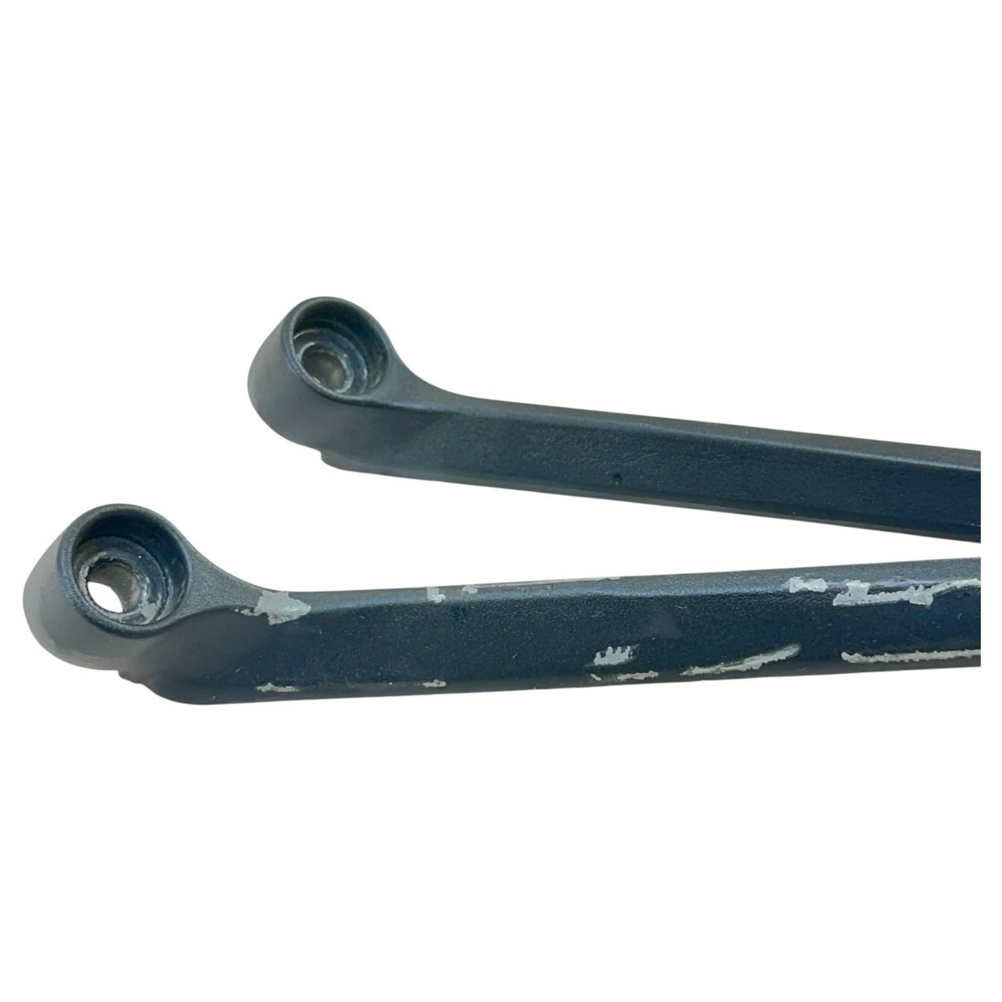 2005 2006 SUZUKI GSXR 1000 PASSENGER PEGS REAR FOOT RESTS BLACK SET *SCUFFED*