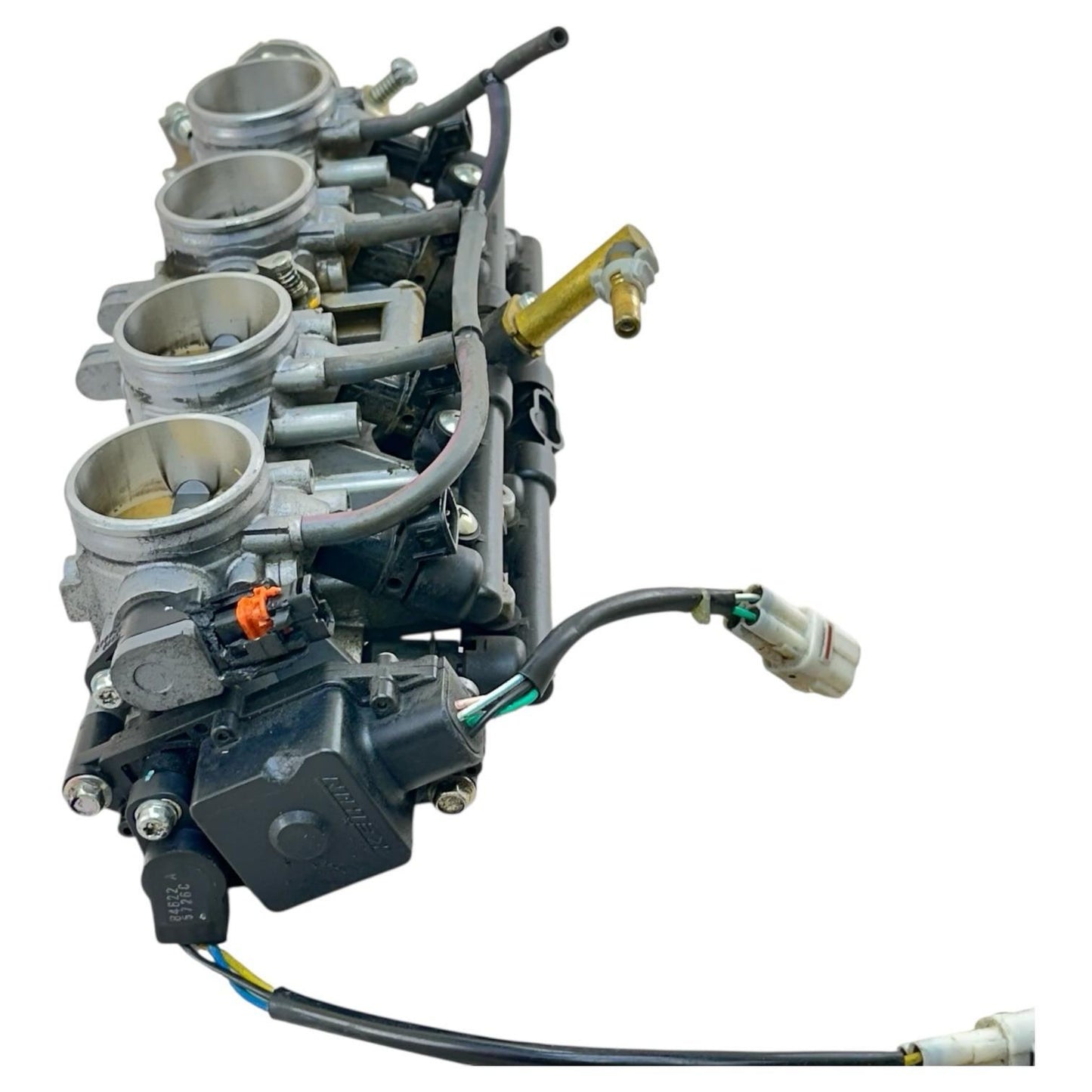 2005 2006 SUZUKI GSXR 1000 THROTTLE BODY FUEL INJECTORS SET STOCK OEM