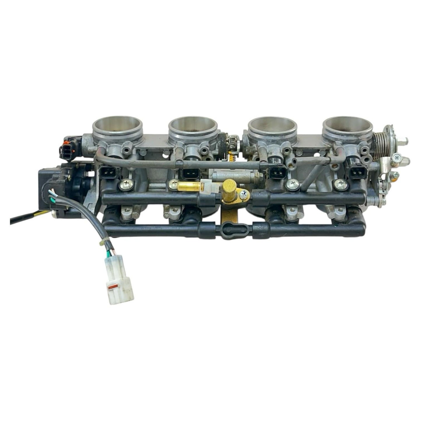 2005 2006 SUZUKI GSXR 1000 THROTTLE BODY FUEL INJECTORS SET STOCK OEM