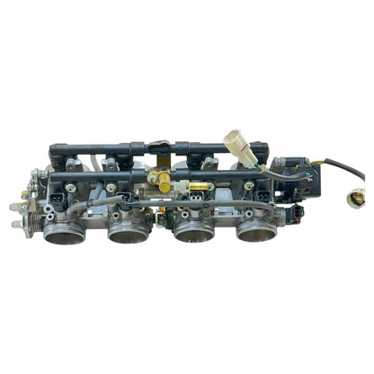 2005 2006 SUZUKI GSXR 1000 THROTTLE BODY FUEL INJECTORS SET STOCK OEM
