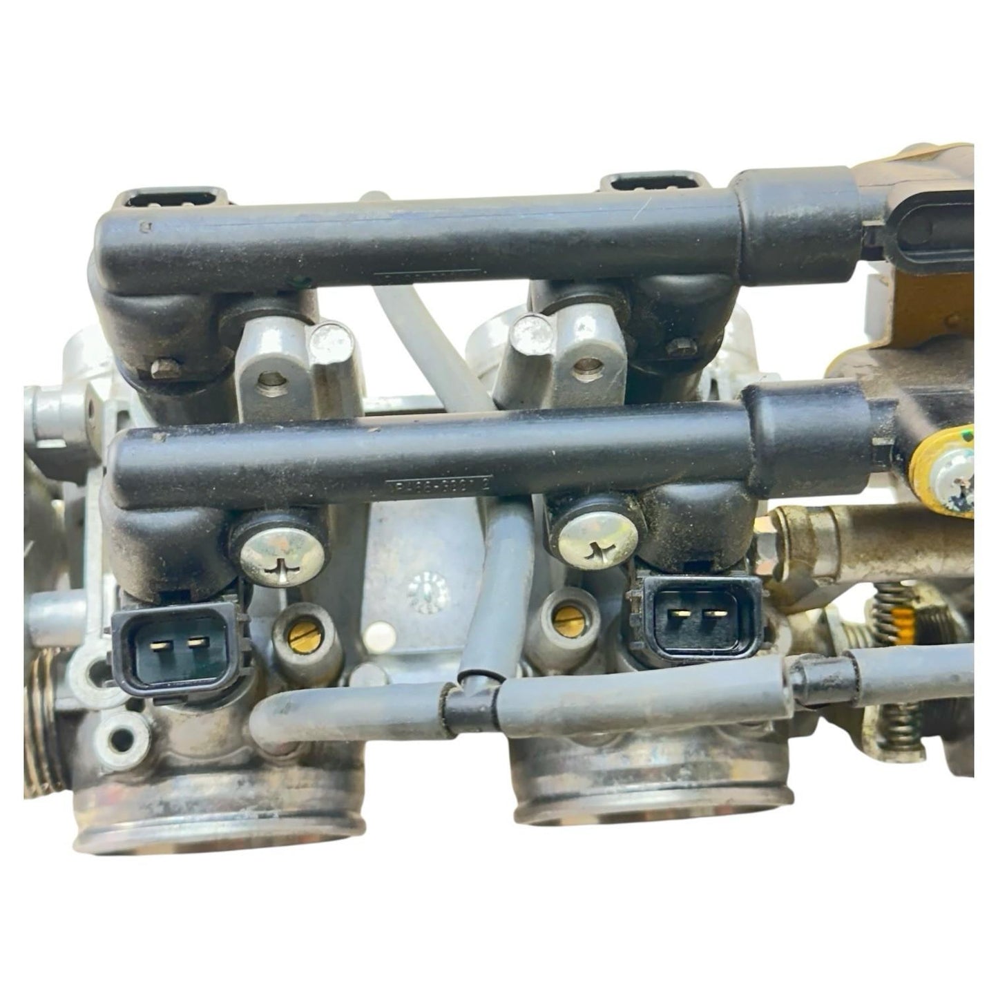 2005 2006 SUZUKI GSXR 1000 THROTTLE BODY FUEL INJECTORS SET STOCK OEM