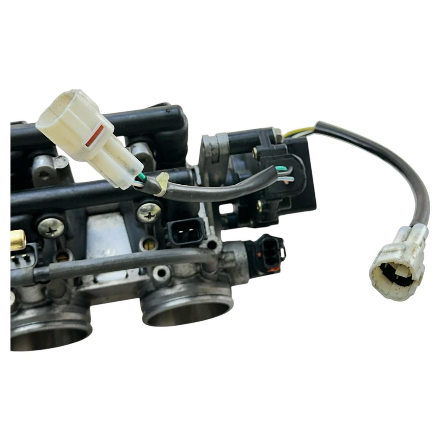 2005 2006 SUZUKI GSXR 1000 THROTTLE BODY FUEL INJECTORS SET STOCK OEM