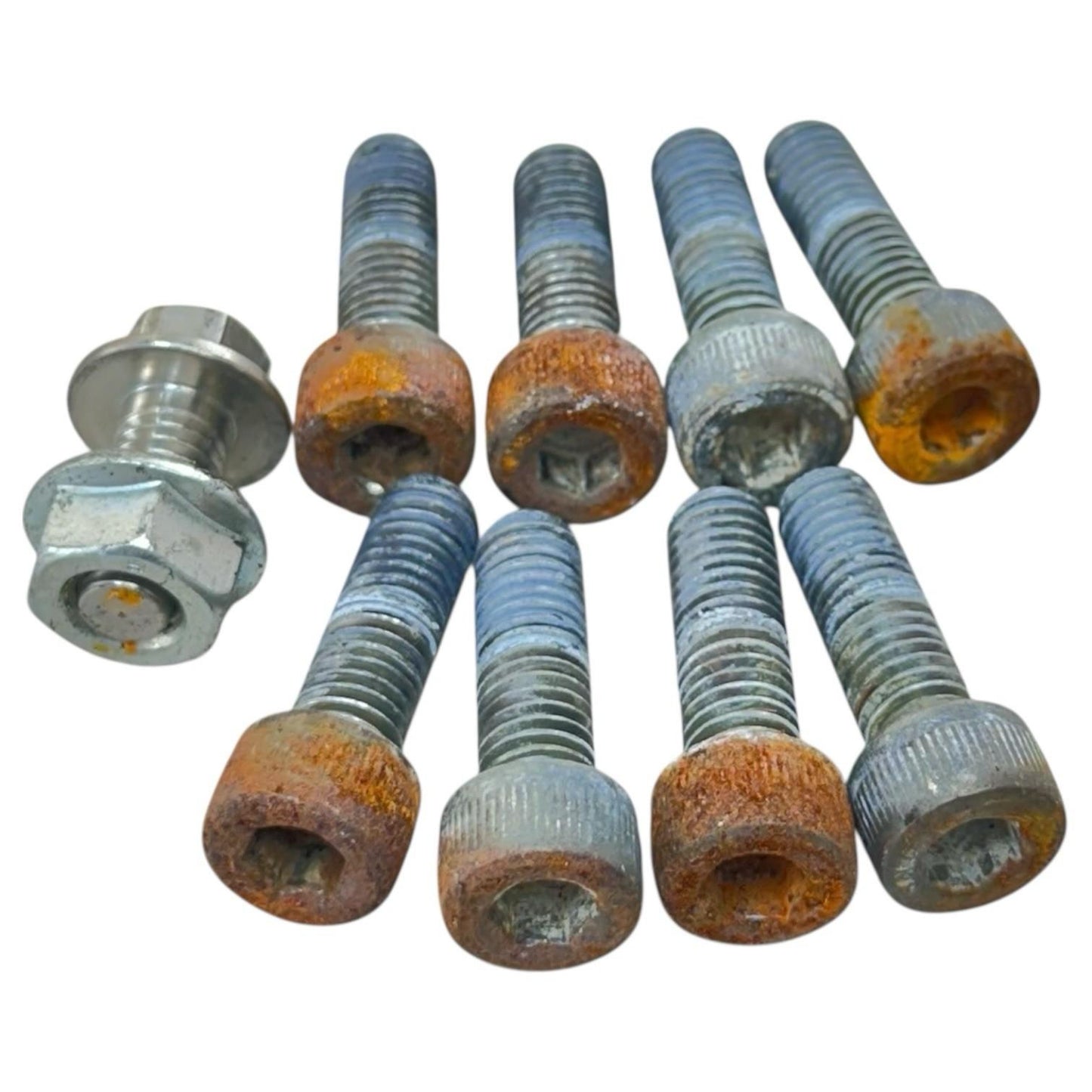 2005 2006 SUZUKI GSXR 1000 HEADER MOUNTING BOLTS EXHAUST MANIFOLD HARDWARE SET