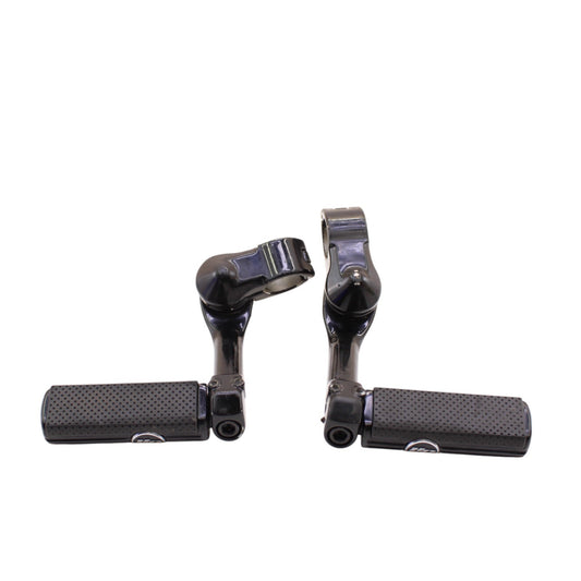 2017 - 2023 Harley Davidson Street Glide PEGS BRACKETS BLACK LEFT RIGHT