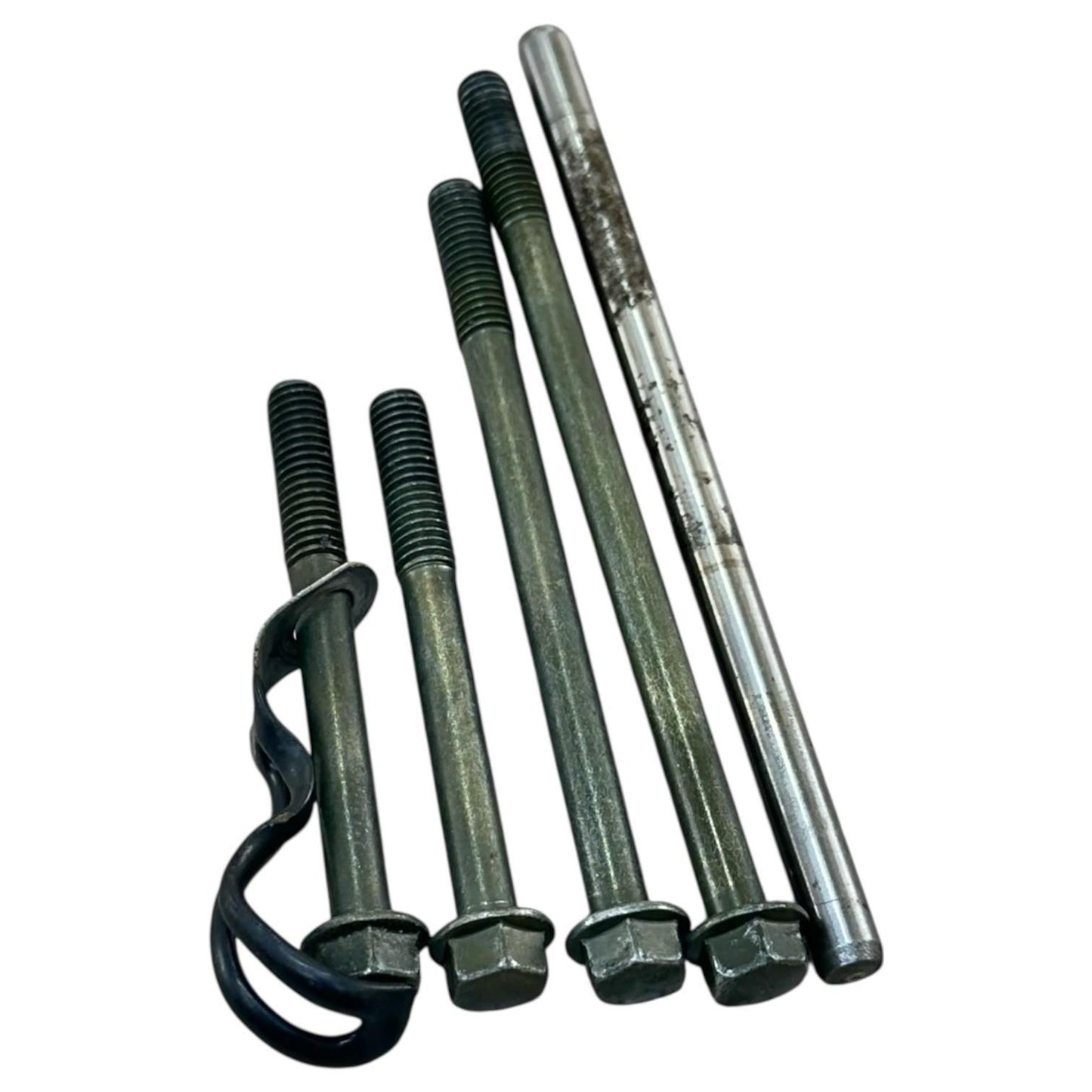 2005 2006 SUZUKI GSXR 1000 SPROCKET COVER FRONT BOLTS COVER STOCK OEM