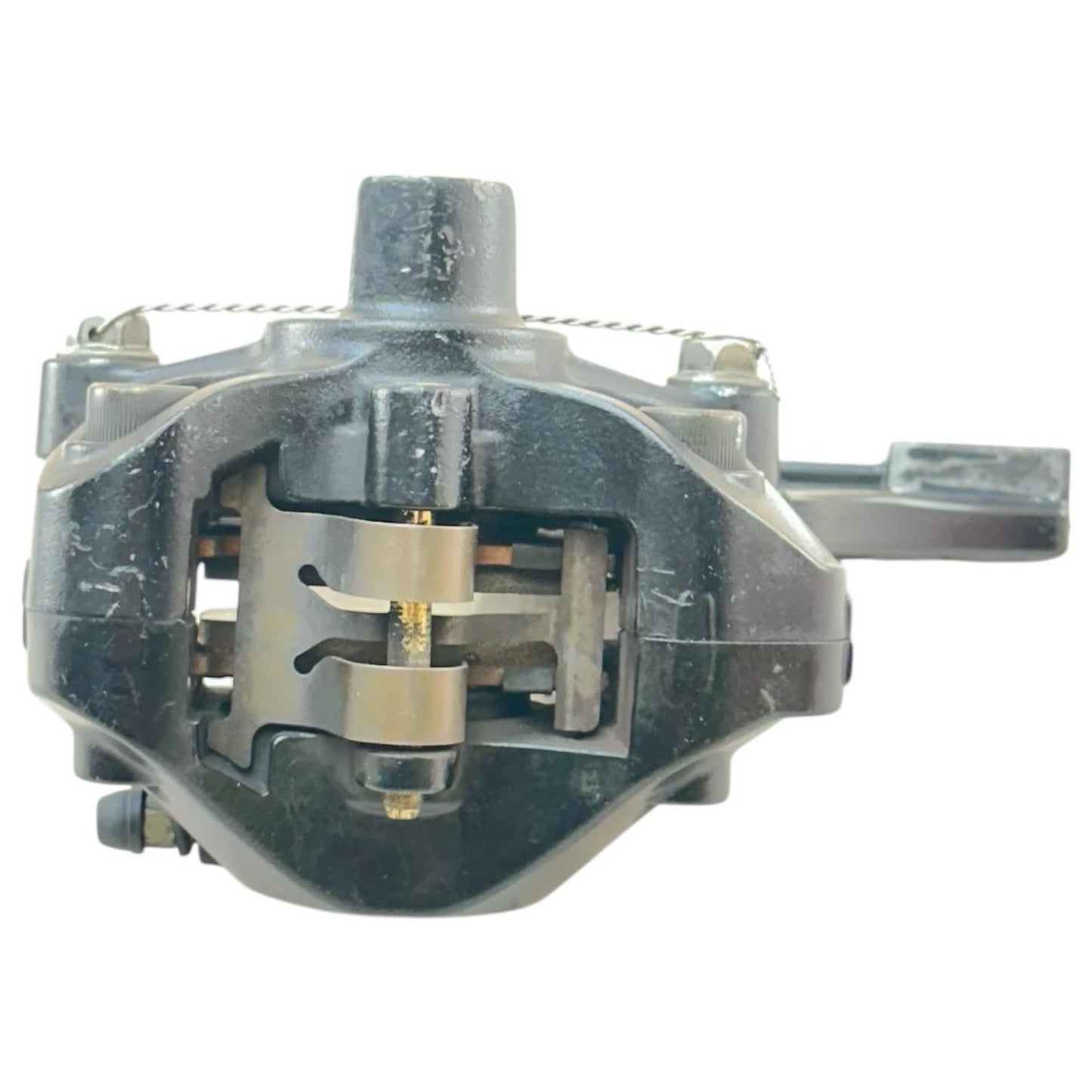 2005 2006 SUZUKI GSXR 1000 REAR CALIPER BACK BRAKE PADS BRACKET MOUNT NISSIN OEM