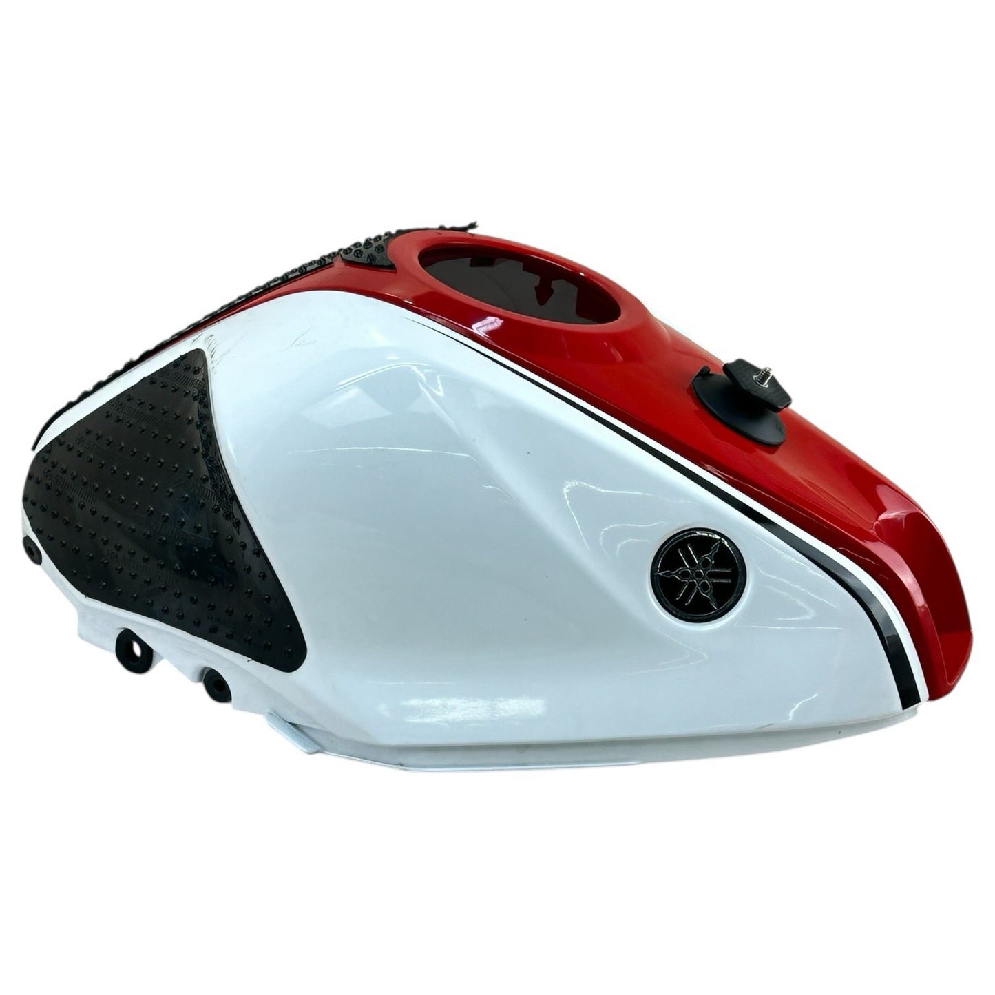 2015 - 2021 YAMAHA YZF R3 GAS TANK FAIRING RESERVOIR COVER FUEL PETROL WHITE RED