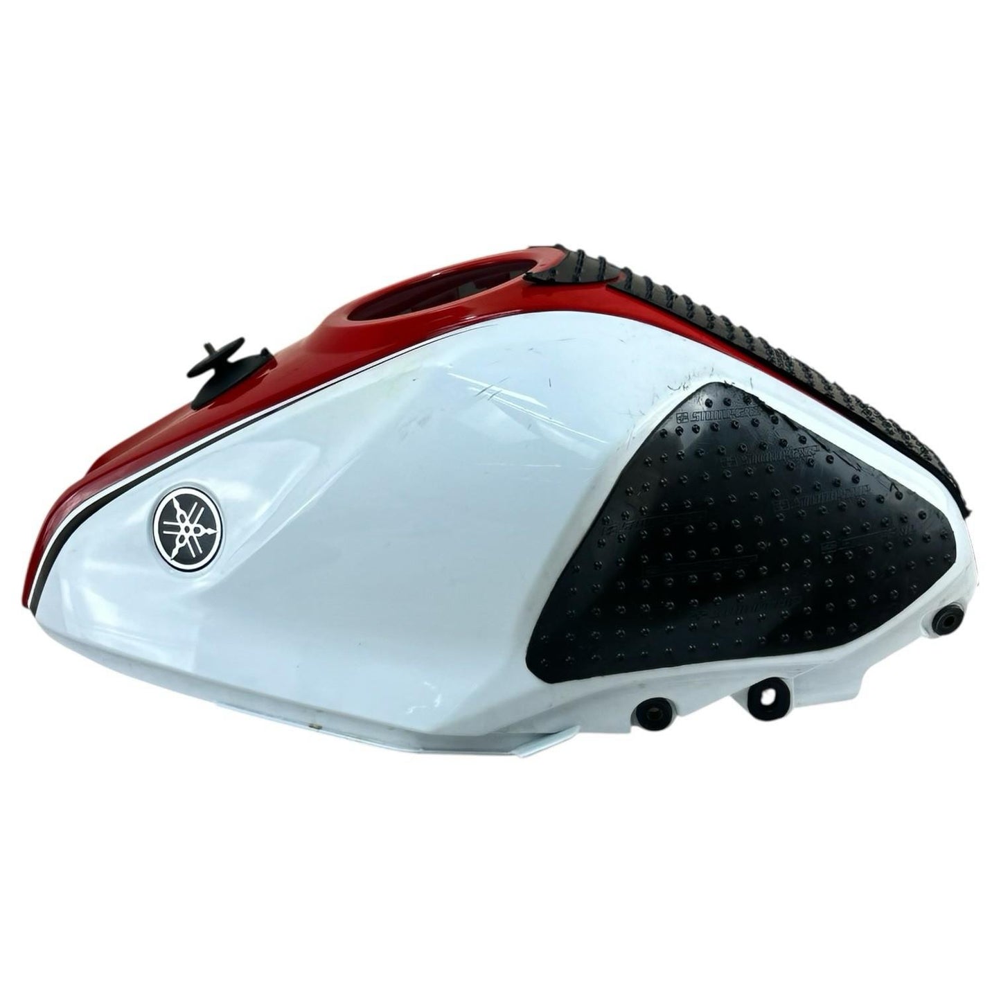 2015 - 2021 YAMAHA YZF R3 GAS TANK FAIRING RESERVOIR COVER FUEL PETROL WHITE RED