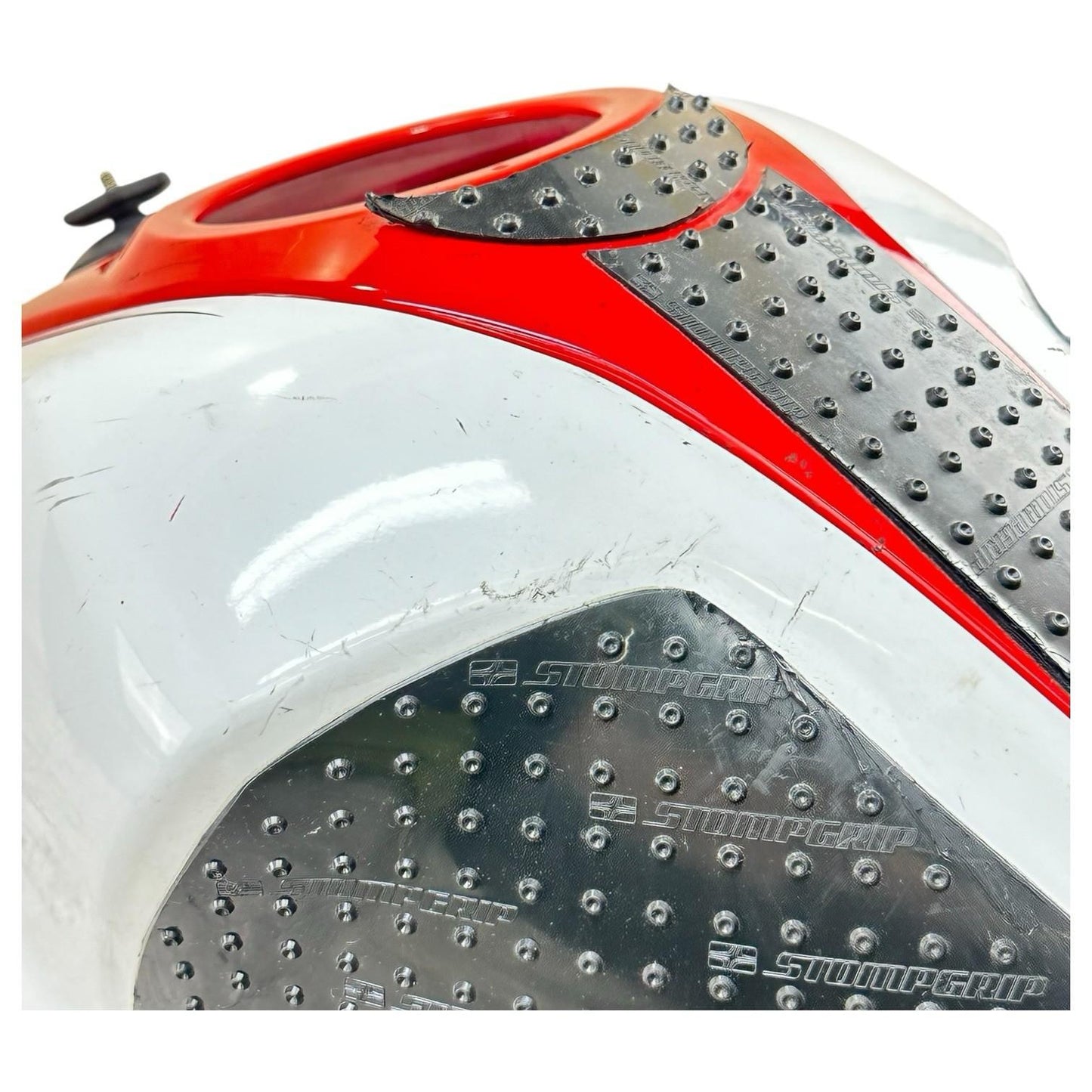 2015 - 2021 YAMAHA YZF R3 GAS TANK FAIRING RESERVOIR COVER FUEL PETROL WHITE RED