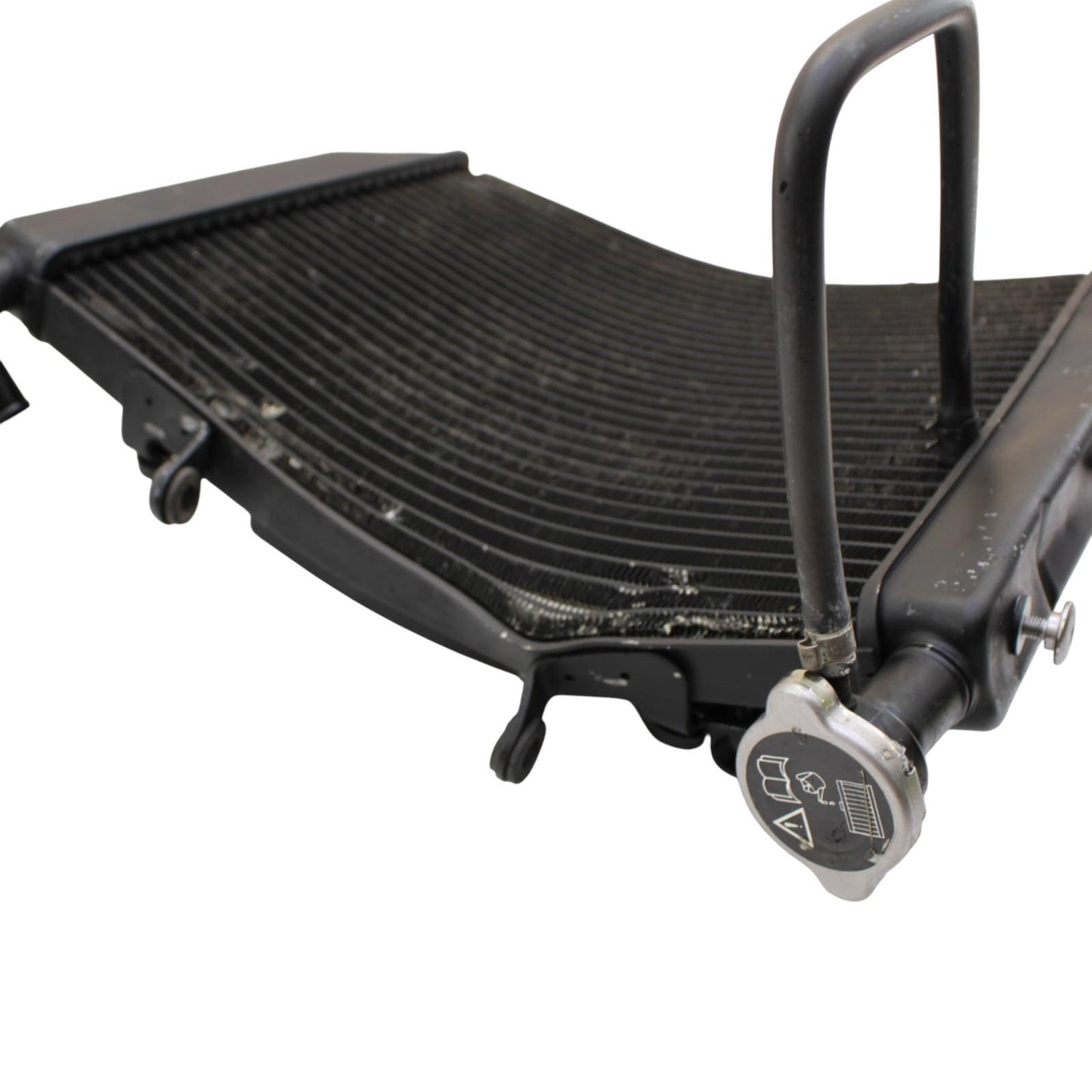 2013 - 2017 TRIUMPH DAYTONA 675R RADIATOR ENGINE MOTOR COOLER FAN BRACKET *BENT*