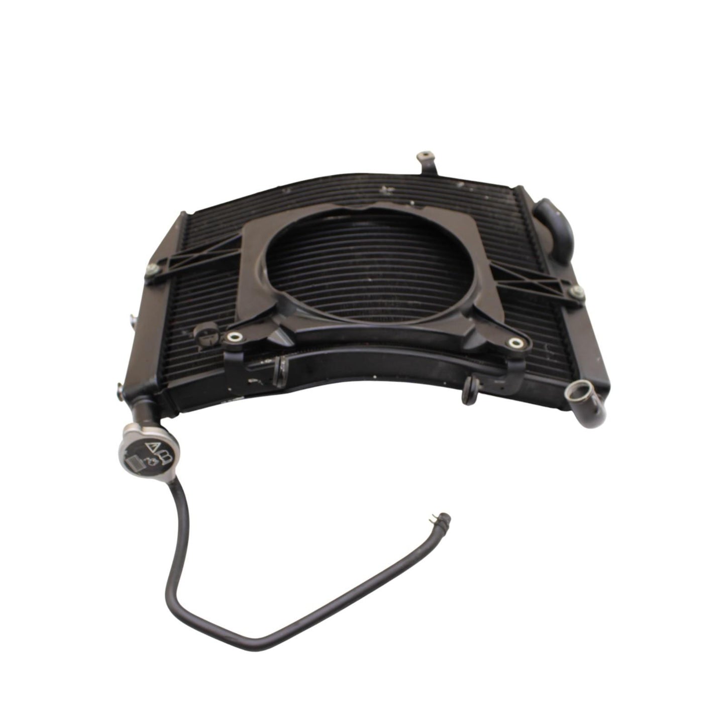 2013 - 2017 TRIUMPH DAYTONA 675R RADIATOR ENGINE MOTOR COOLER FAN BRACKET *BENT*