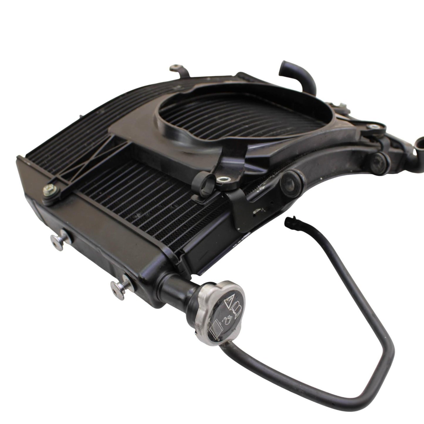 2013 - 2017 TRIUMPH DAYTONA 675R RADIATOR ENGINE MOTOR COOLER FAN BRACKET *BENT*