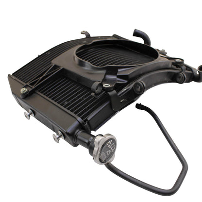 2013 - 2017 TRIUMPH DAYTONA 675R RADIATOR ENGINE MOTOR COOLER FAN BRACKET *BENT*