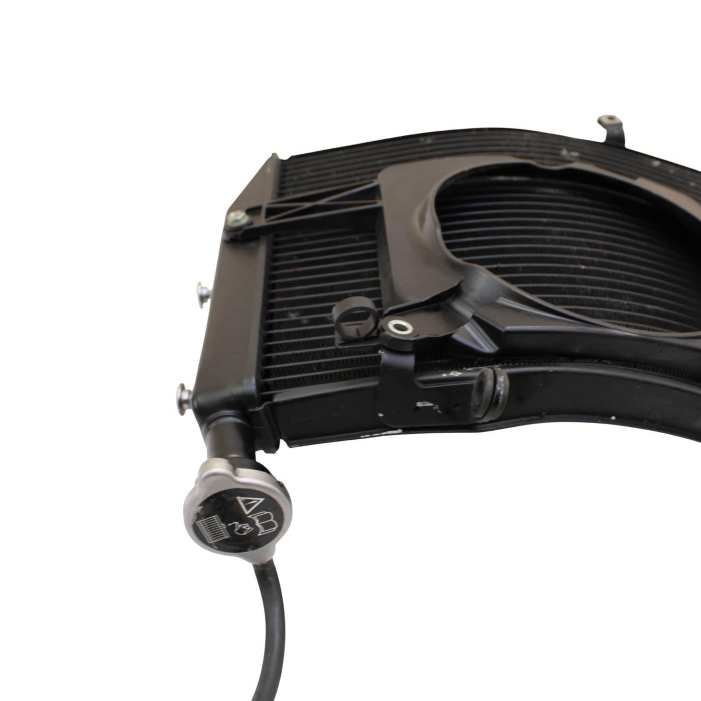 2013 - 2017 TRIUMPH DAYTONA 675R RADIATOR ENGINE MOTOR COOLER FAN BRACKET *BENT*