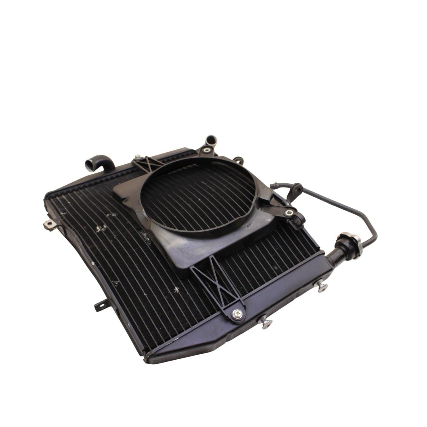 2013 - 2017 TRIUMPH DAYTONA 675R RADIATOR ENGINE MOTOR COOLER FAN BRACKET *BENT*