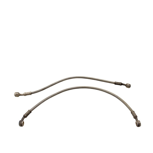 2013 - 2017 TRIUMPH DAYTONA 675R BRAKE LINES HOSES STEEL BRAIDED PAIR STOCK OEM