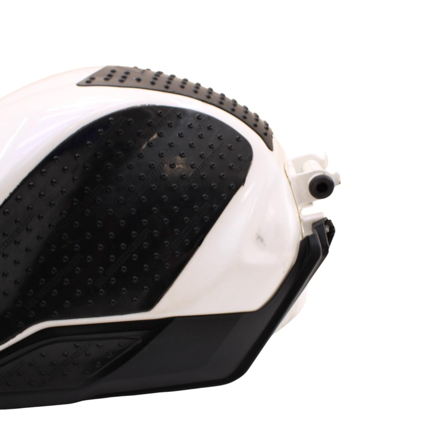 2013 - 2017 TRIUMPH DAYTONA 675R GAS TANK FUEL PETROL RESERVOIR WHITE *SCUFFED*