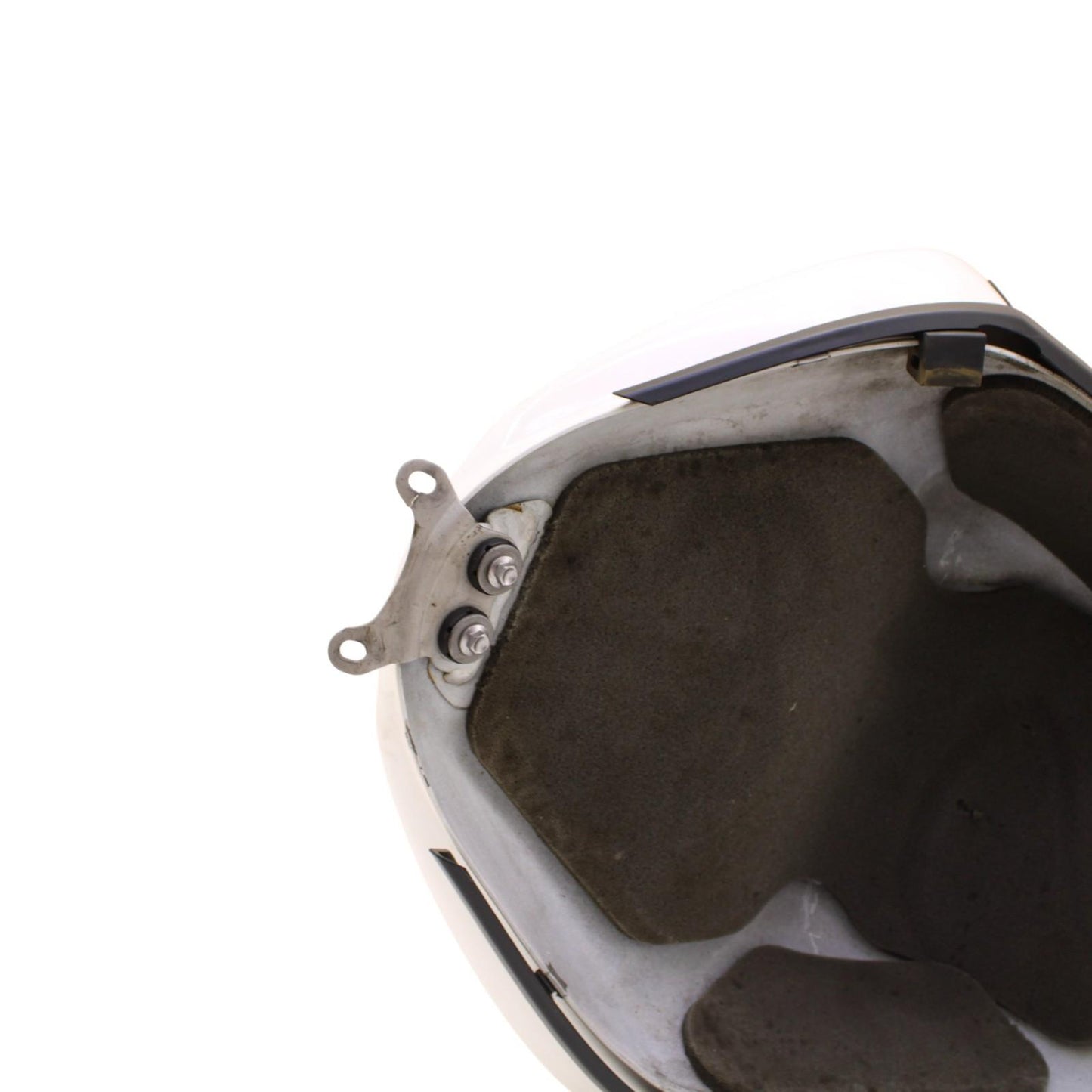 2013 - 2017 TRIUMPH DAYTONA 675R GAS TANK FUEL PETROL RESERVOIR WHITE *SCUFFED*