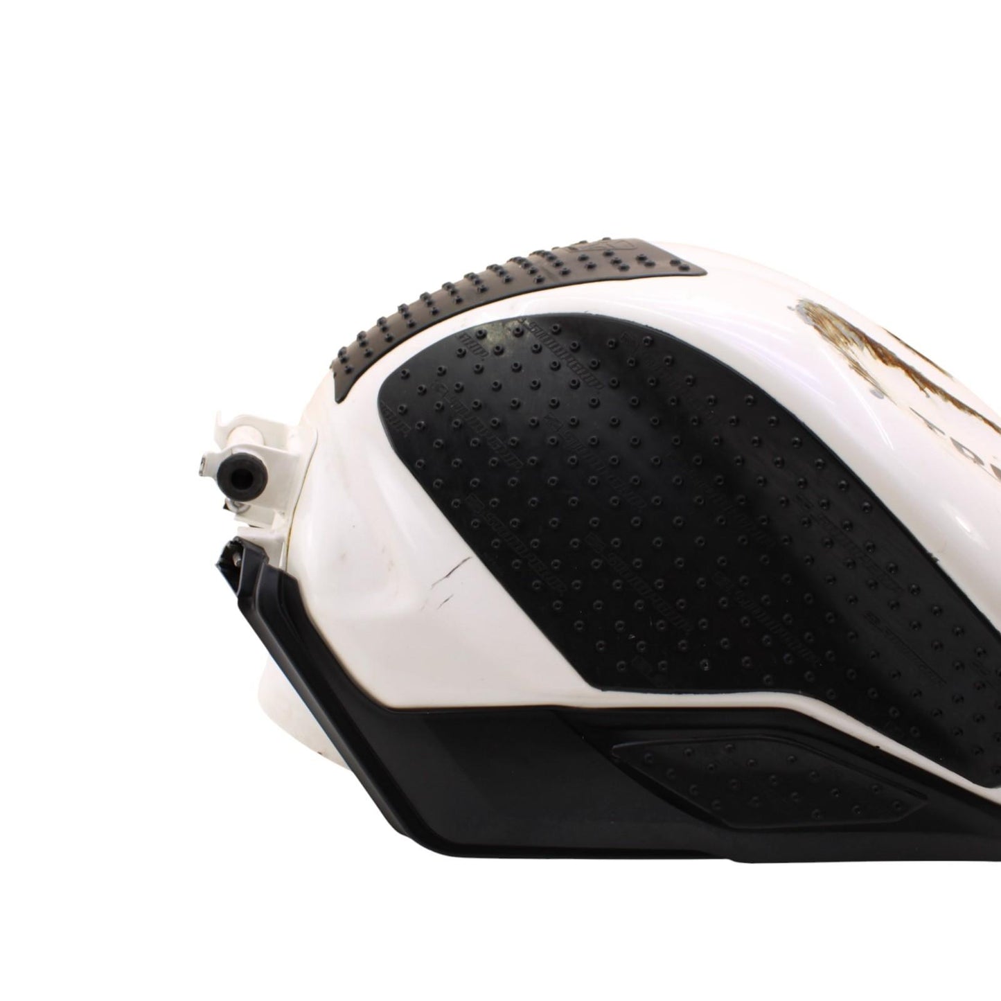 2013 - 2017 TRIUMPH DAYTONA 675R GAS TANK FUEL PETROL RESERVOIR WHITE *SCUFFED*