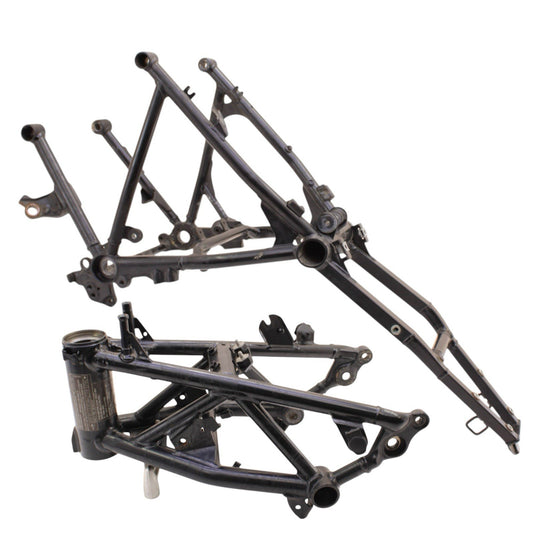 2017 - 2020 BMW R NINE T FRAME CHASSIS NECK FRONT & REAR MAIN BLACK STOCK