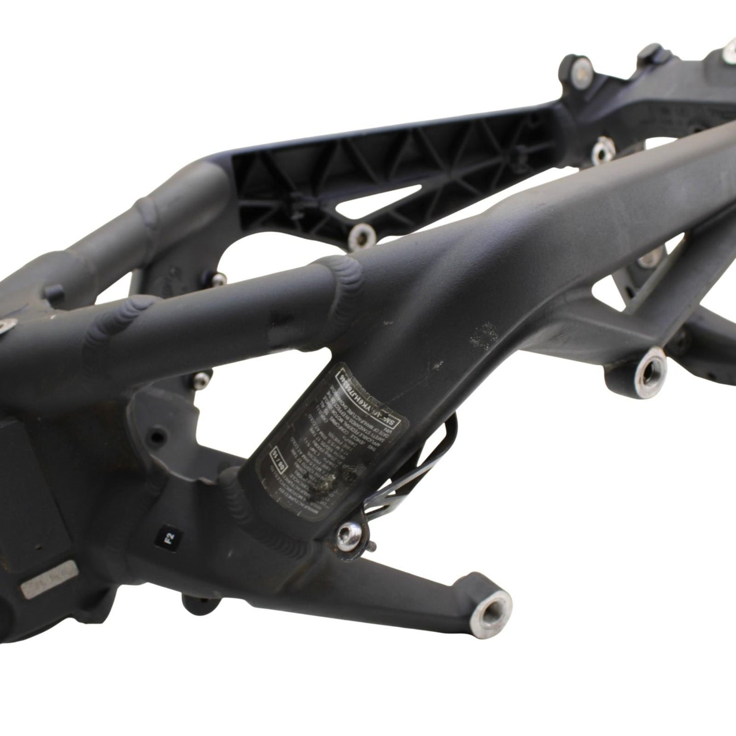 2013 - 2017 TRIUMPH DAYTONA 675R MAIN FRAME BODY CHASSIS BLACK STOCK OEM