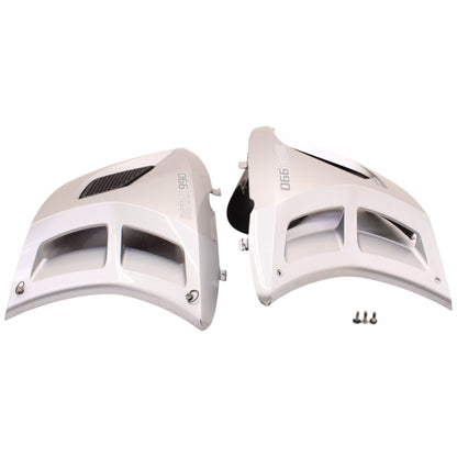 2008 - 2012 CAN AM SPYDER 990 FAIRING SET LEFT Right Side Cover SILVER PLASTIC