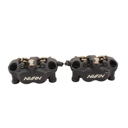2011 - 2015 KAWASAKI NINJA ZX10R FRONT CALIPERS BRAKE WHEEL DISC PADS SET PAIR