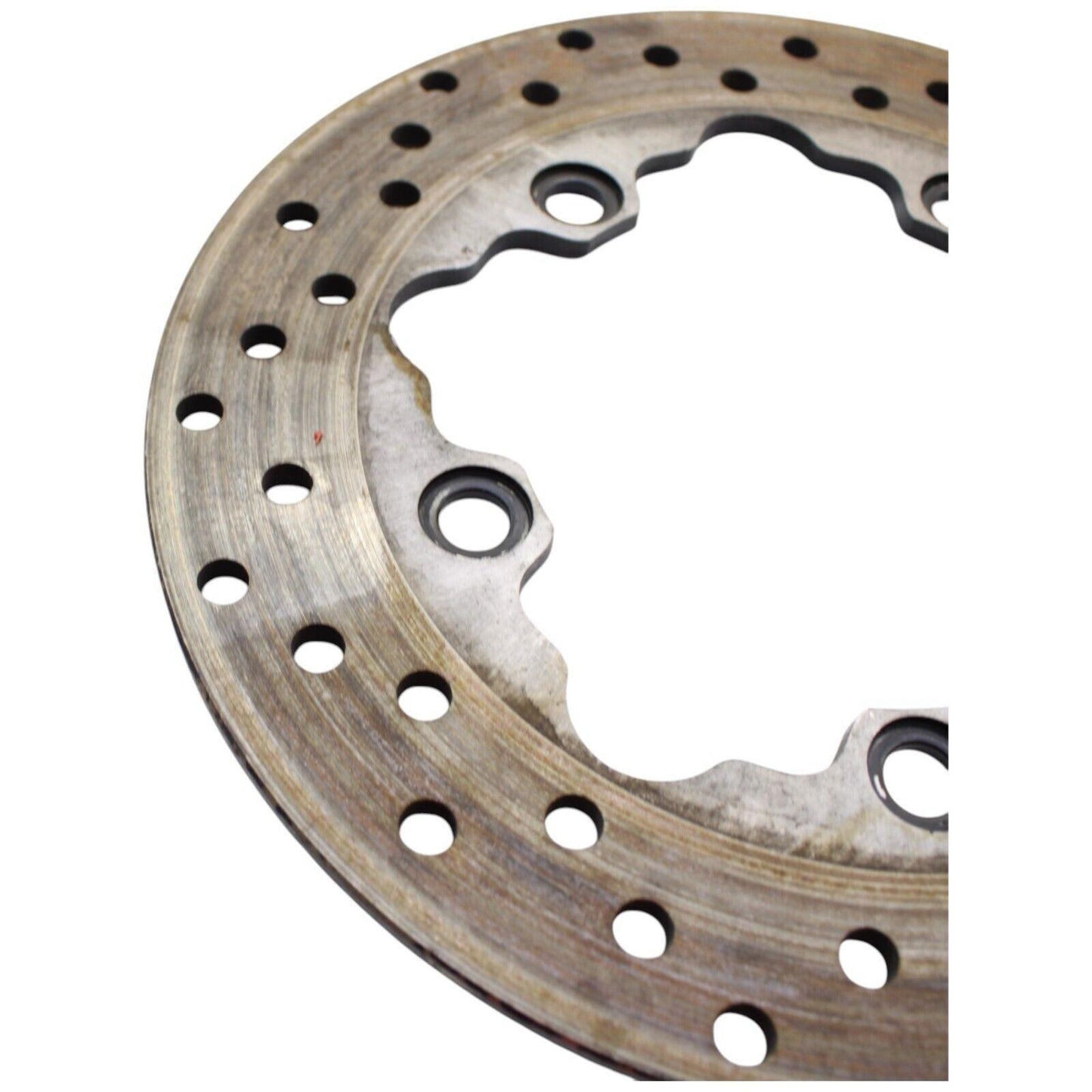 2020 - 2024 YAMAHA YZF R1 R1S R1M REAR BRAKE ROTOR DISC STOCK STRAIGHT SILVER