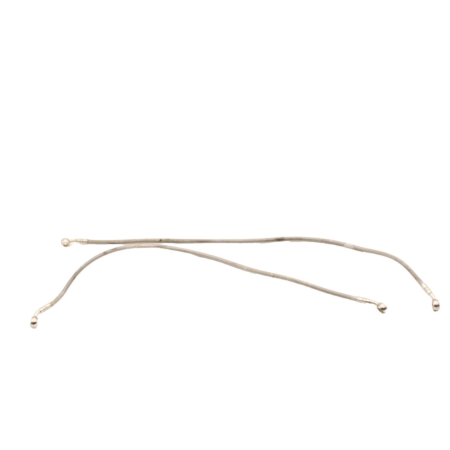 2011 - 2015 KAWASAKI NINJA ZX10R BRAKE LINES HOSES CALIPER SET PAIR STEEL BRAID