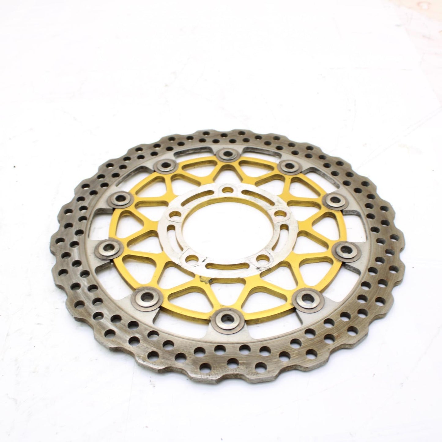 2011 - 2015 KAWASAKI NINJA ZX10R FRONT ROTORS BRAKE DISC WHEEL RIM SET PAIR OEM