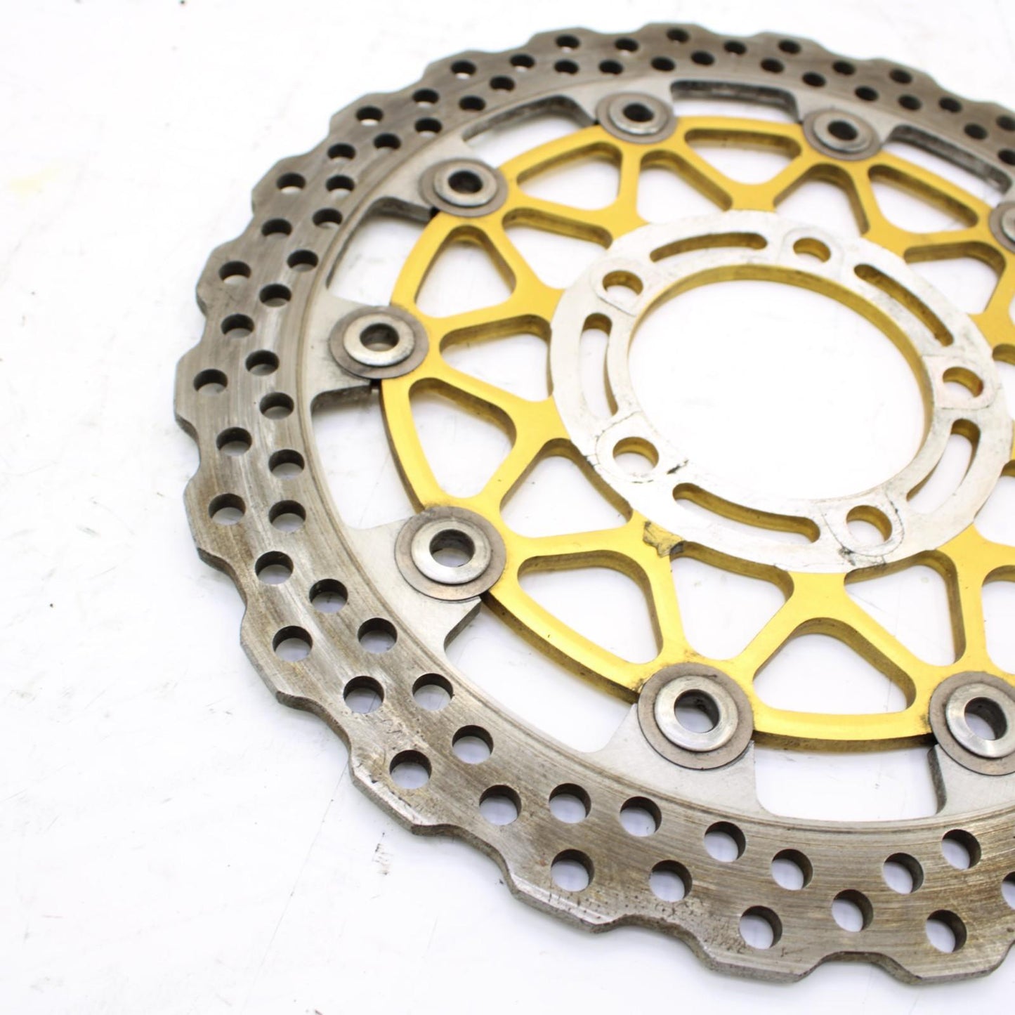 2011 - 2015 KAWASAKI NINJA ZX10R FRONT ROTORS BRAKE DISC WHEEL RIM SET PAIR OEM