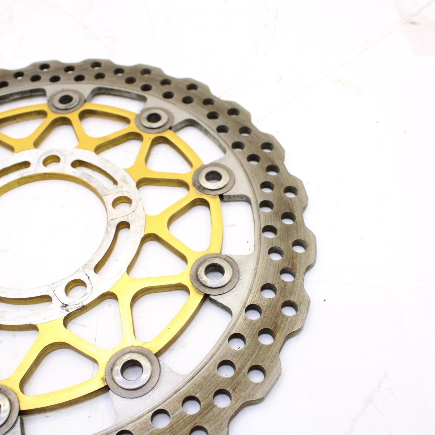 2011 - 2015 KAWASAKI NINJA ZX10R FRONT ROTORS BRAKE DISC WHEEL RIM SET PAIR OEM