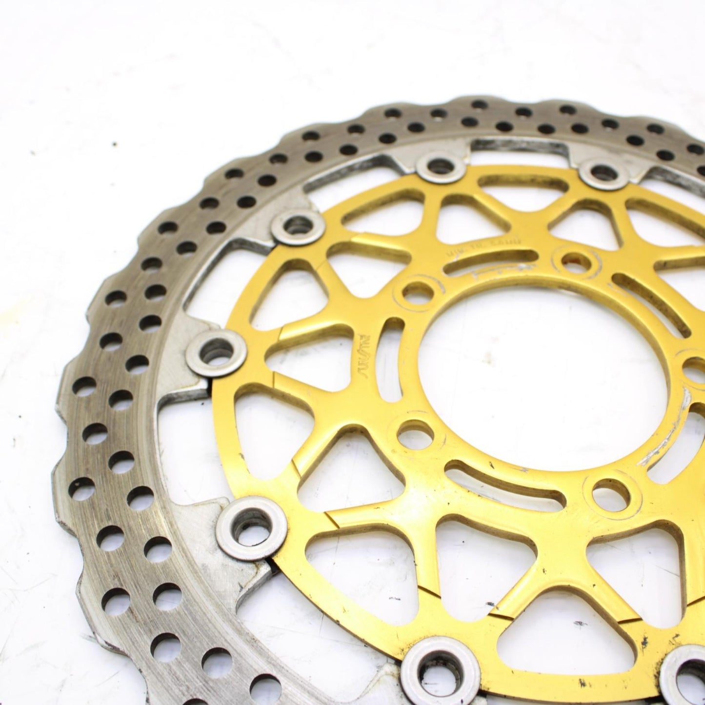 2011 - 2015 KAWASAKI NINJA ZX10R FRONT ROTORS BRAKE DISC WHEEL RIM SET PAIR OEM