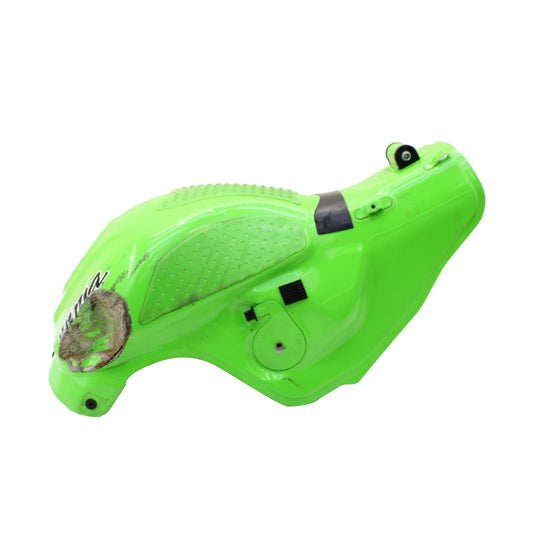2011 - 2015 KAWASAKI NINJA ZX10R GAS TANK FUEL RESERVOIR PETROL GREEN *SCUFFED*