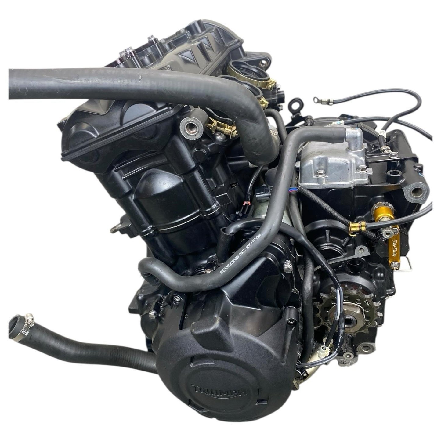 2013 - 2017 TRIUMPH DAYTONA 675 675R ENGINE MOTOR 3000 MILES *TESTED GOOD COMP*