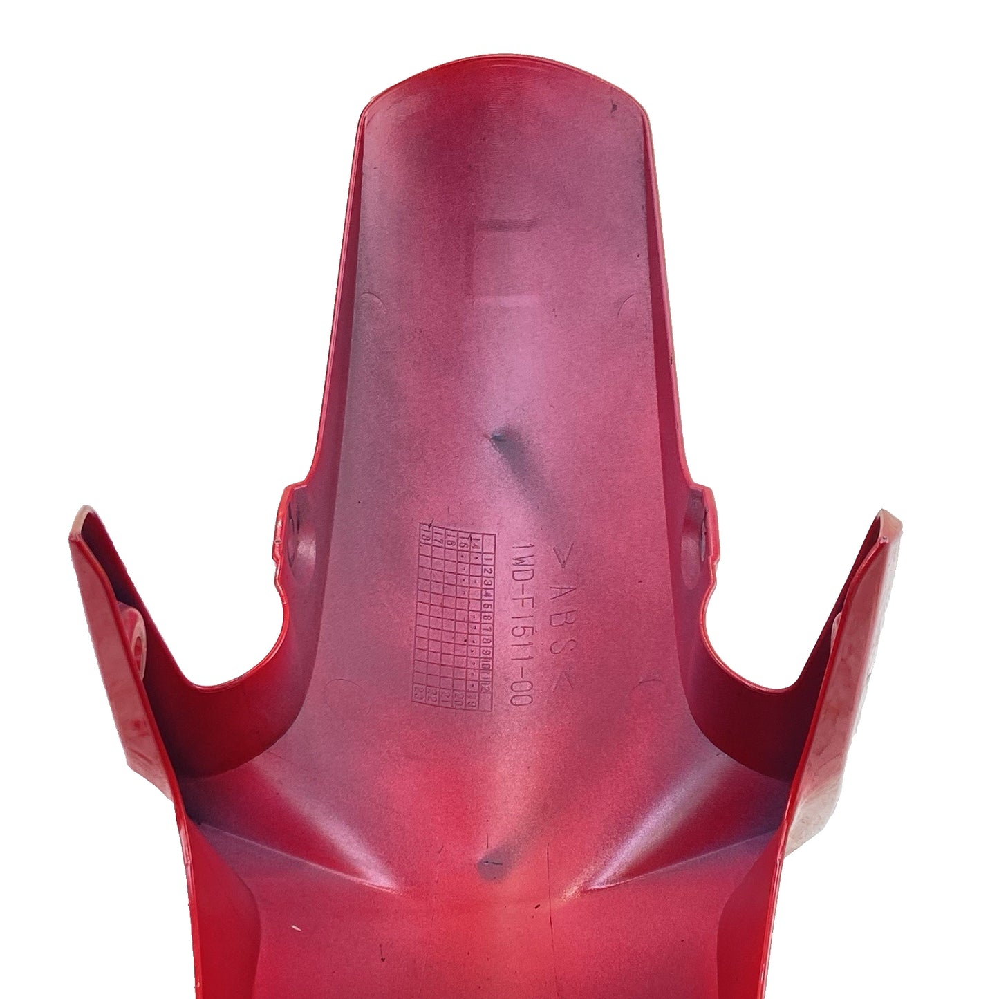 2015 - 2021 YAMAHA YZF R3 FRONT FENDER WHEEL FAIRING TIRE COVER TRIM PLASTIC RED