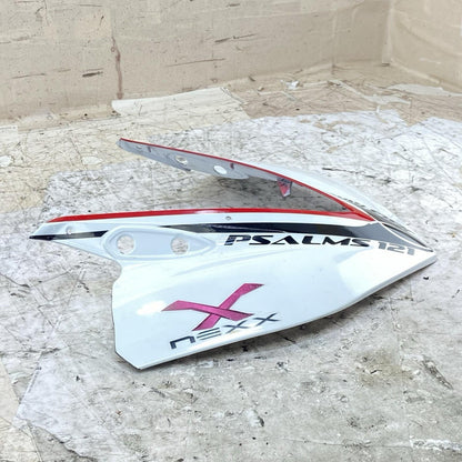 2015 - 2021 YAMAHA YZF R3 FRONT NOSE FAIRING COWL TRIM PLASTIC WHITE