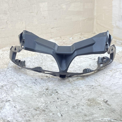 2015 - 2021 YAMAHA YZF R3 HEADLIGHT FAIRING UPPER FRONT COWL TRIM PLASTIC STOCK