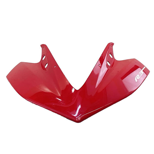 2015 - 2021 YAMAHA YZF R3 FRONT NOSE FAIRING COWL TRIM PLASTIC RED STOCK OEM