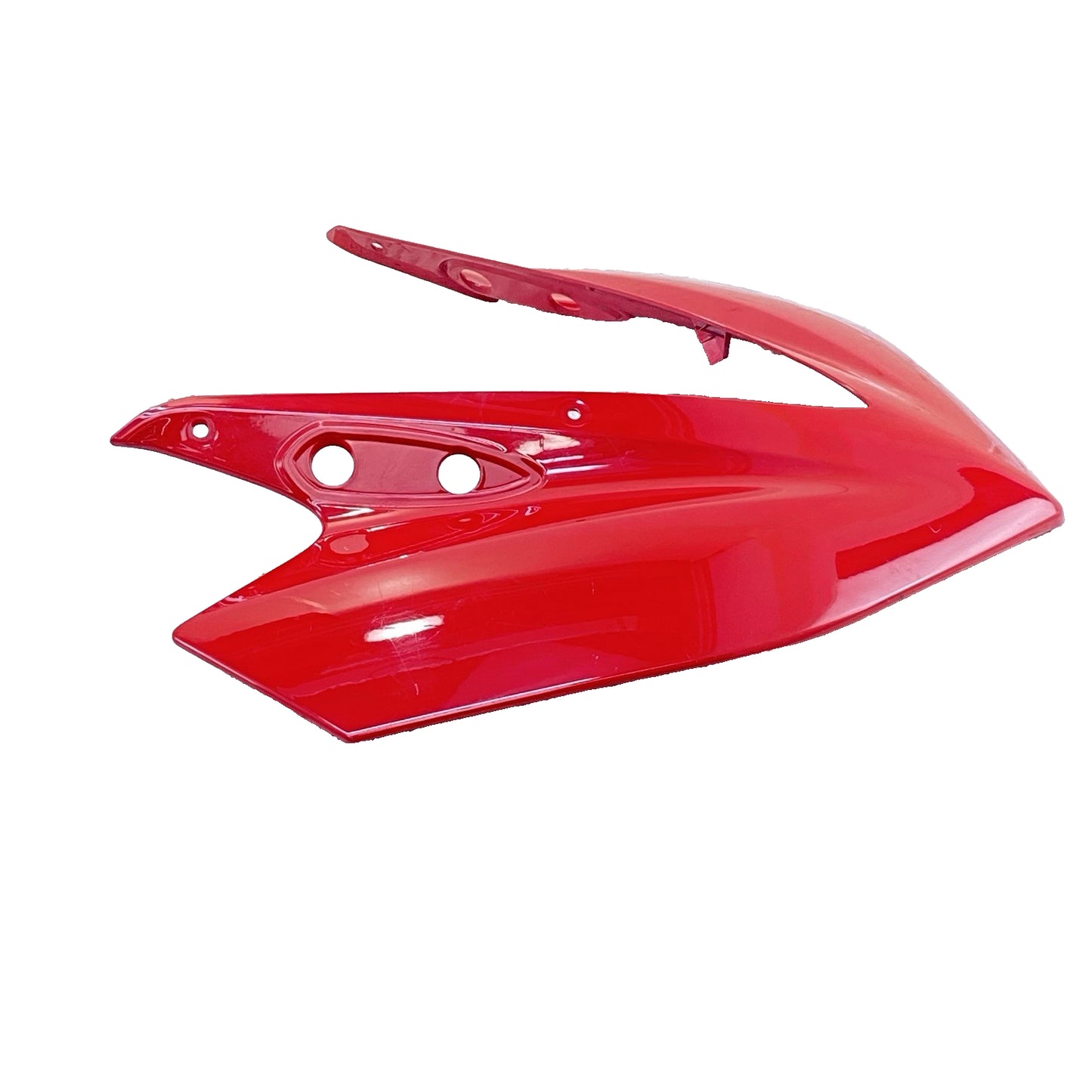 2015 - 2021 YAMAHA YZF R3 FRONT NOSE FAIRING COWL TRIM PLASTIC RED STOCK OEM